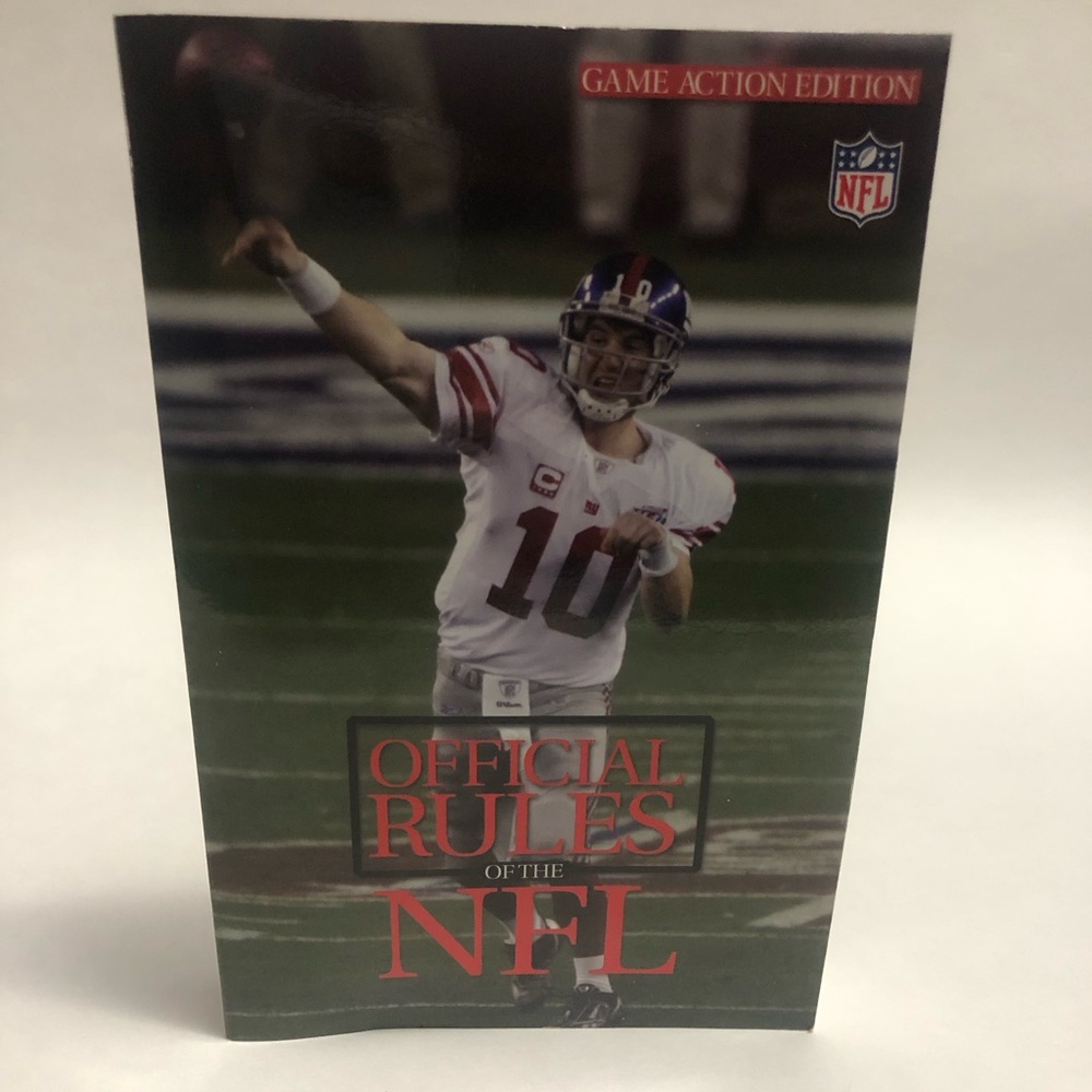 Official Rules of the NFL Book Game Action Edition 2008 Trade Paperback Football